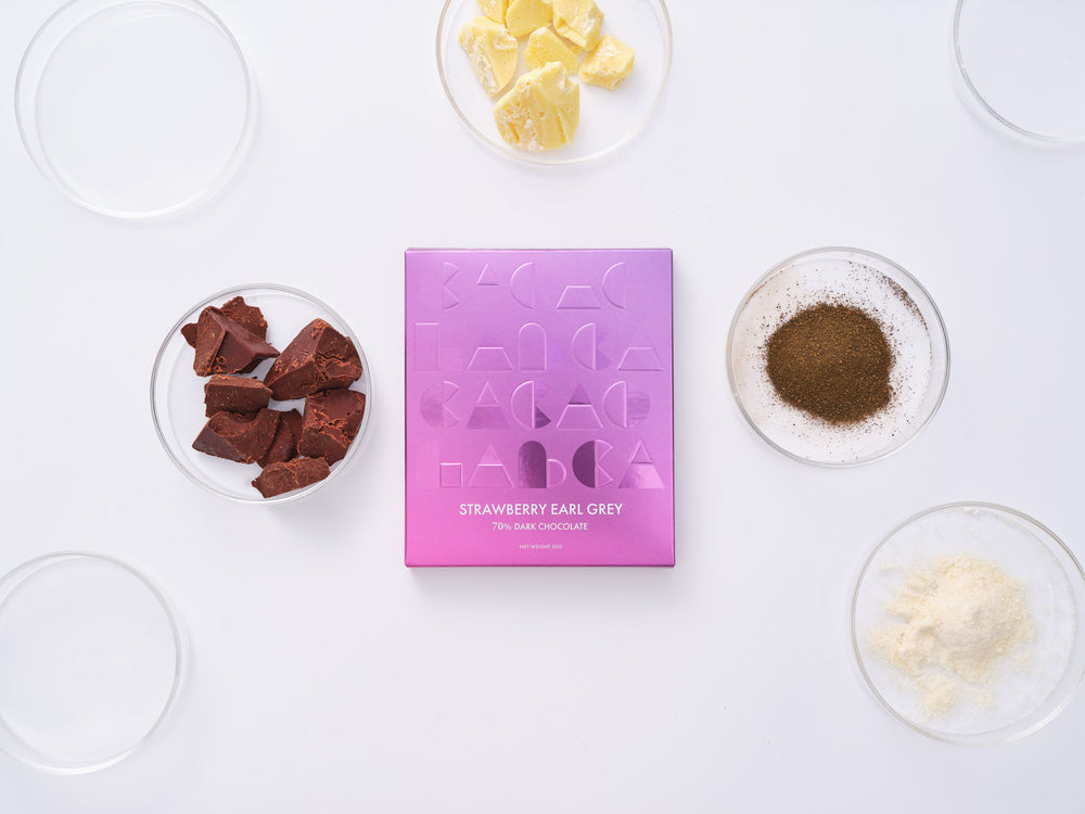 Strawberry Earl Grey 70% Dark Chocolate