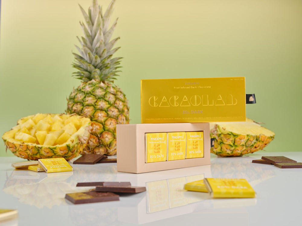 Pineapple Infused 80% Dark Chocolate