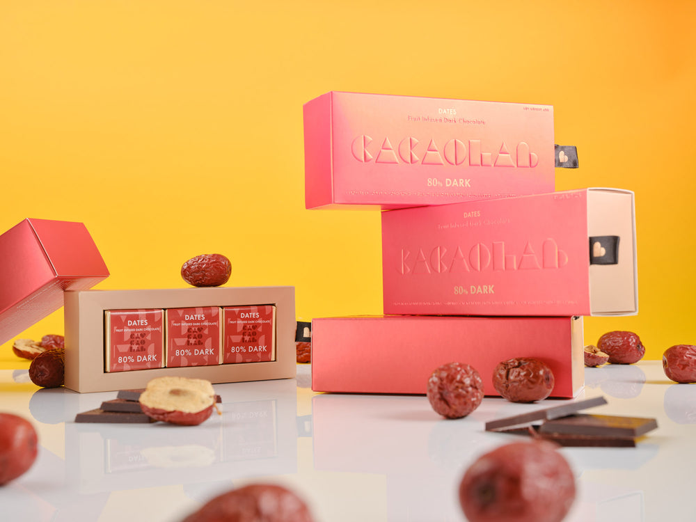 Dates Infused 80% Dark Chocolate