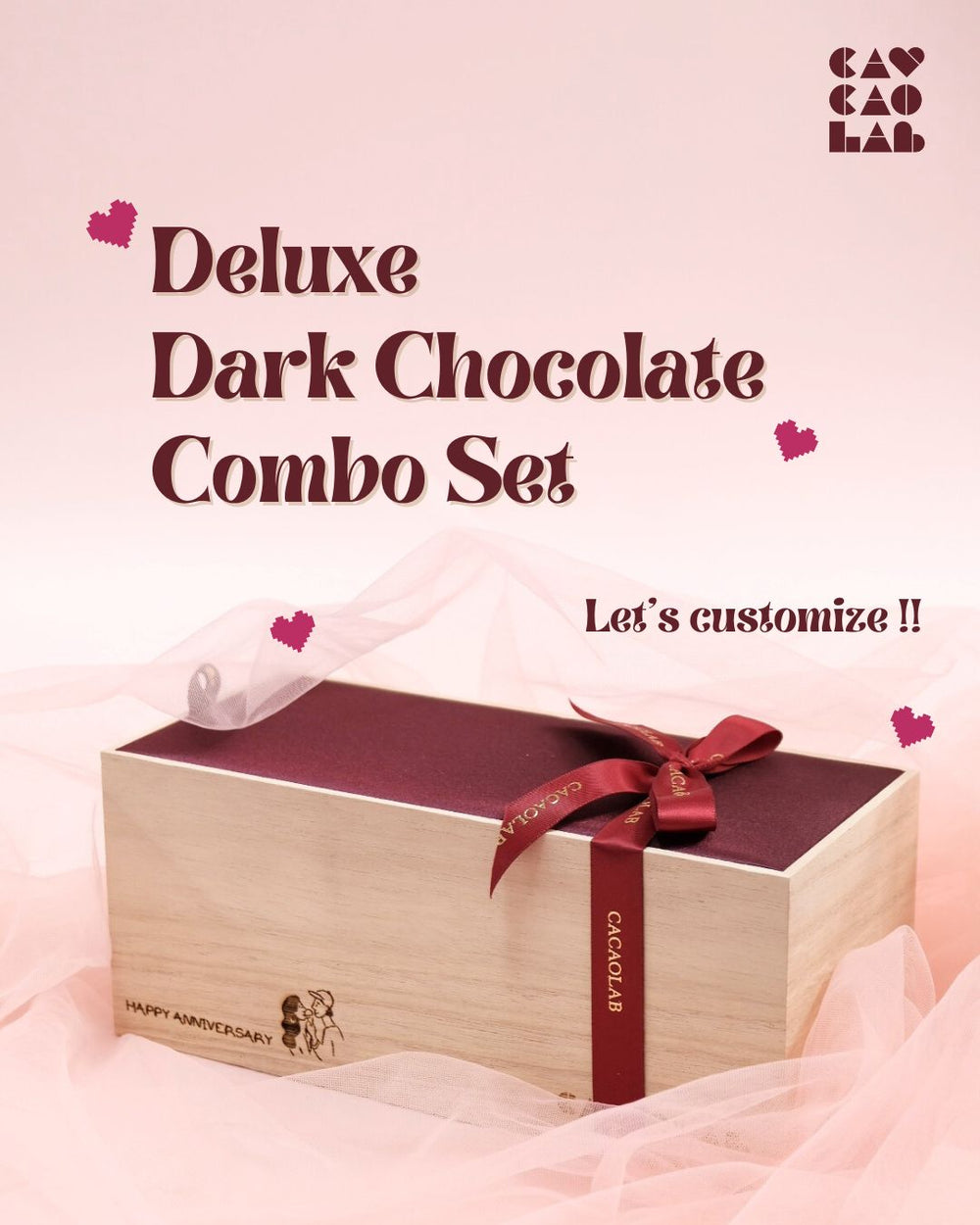 Deluxe Dark Chocolate Combo Set