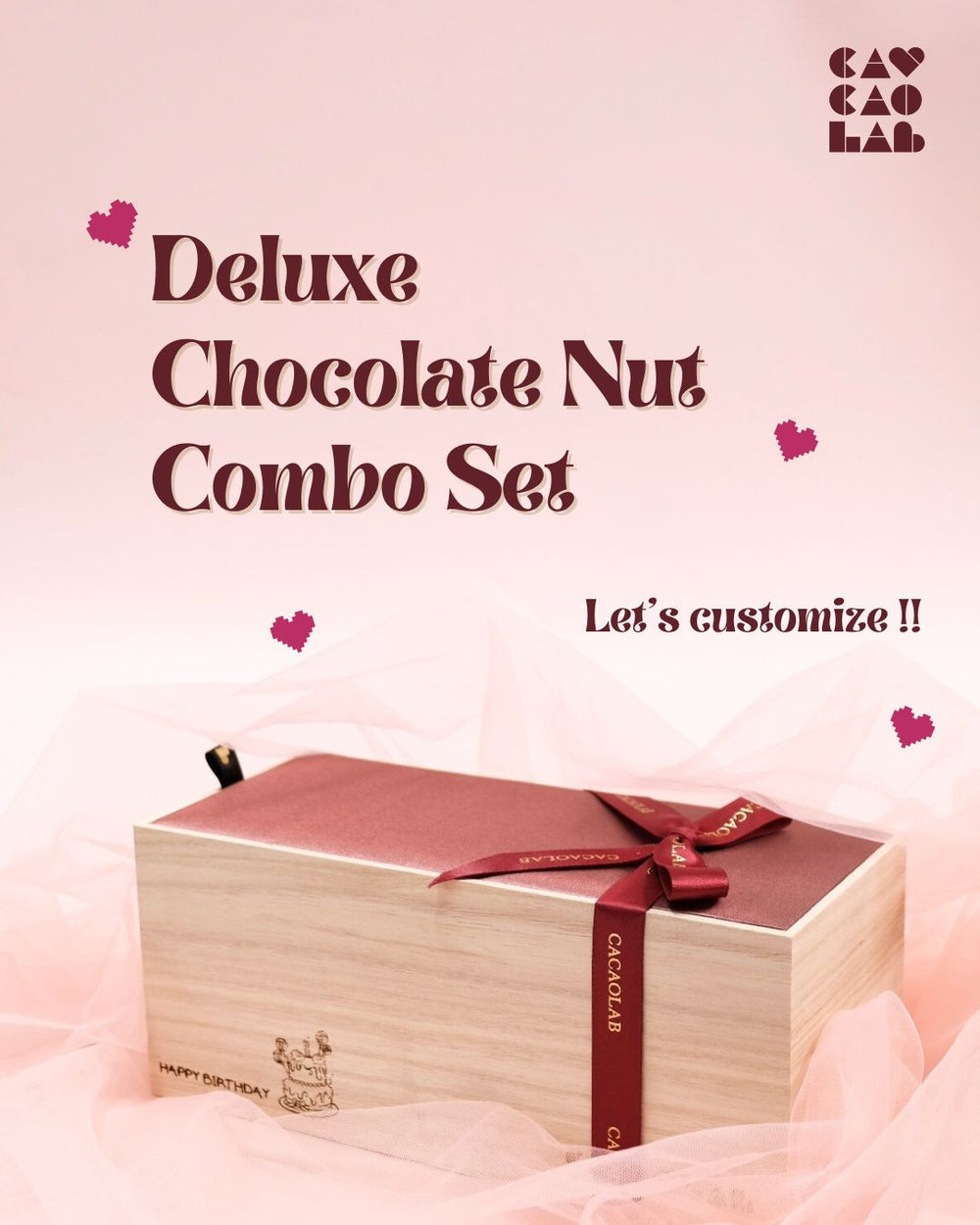 Deluxe Chooclate Nuts Combo Set