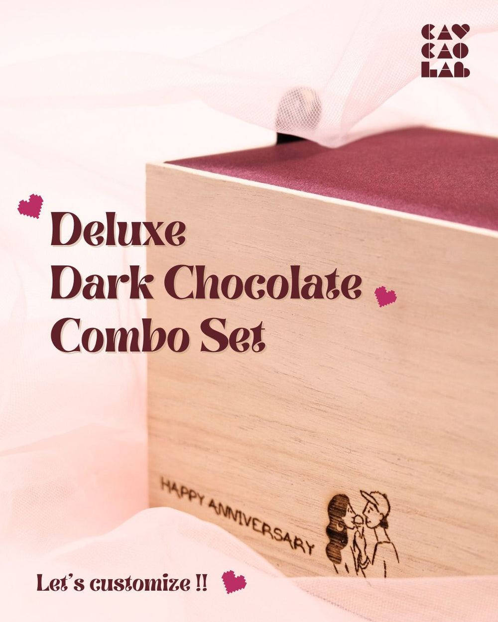 Deluxe Dark Chocolate Combo Set