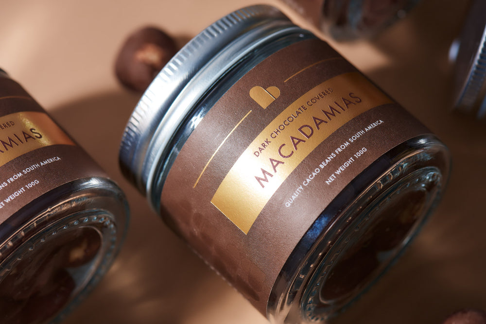 Dark Chocolate Covered Macadamias